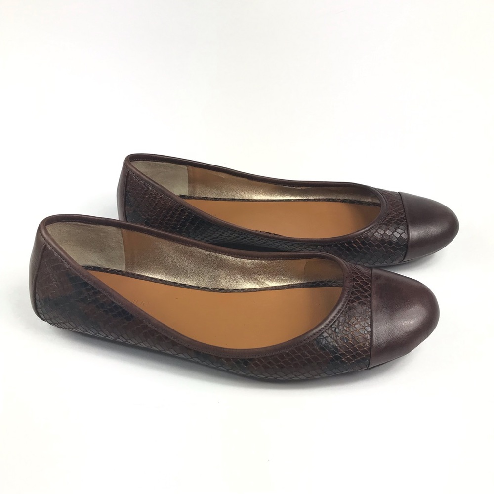 Banana Republic brown ballerina flats 8.5